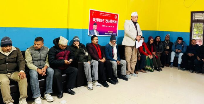 Press-meet-of-uml-jhapa1