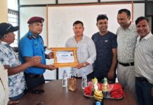 झापा उवा संघमा ‘उद्योगी–व्यवसायी हित कोष’ स्थापना, डीएसपी खड्कालाई ‘फेरि भेटौँला’ सम्मान