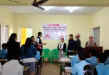 विद्यालयमै पुगेर दलित अधिकार र छुवाछुत उन्मूलनबारे जनचेतना