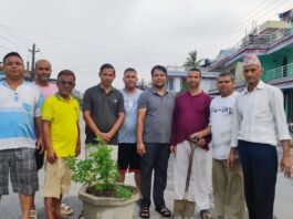 विश्व वातावरण दिवसमा आदर्श साकोसद्वारा बृक्षारोपण