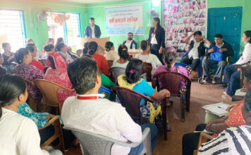 अपाङ्गता भएका परिवारलाई स्वरोजगार बनाउने लक्ष्यसहित शिवसताक्षीमा साबुन तथा बुके बनाउने तालिम सुरु