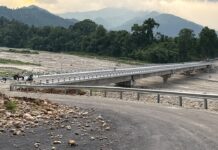 निर्धारित समयअगावै रिखुवा खोलामा पक्की पुल निर्माण